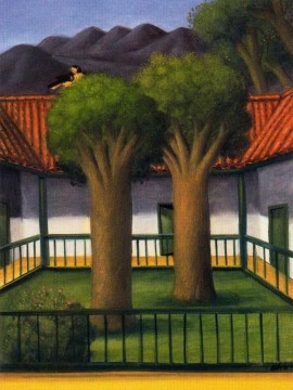 Fernando Botero Painting - El patioFernando Botero